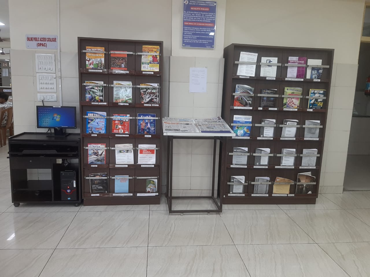 Local OPAC and Magazine Counter 